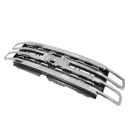 Front Grille Grill Fit 2023 2024 Ford F250 F350 F-250 Super Duty Platinum Chrome