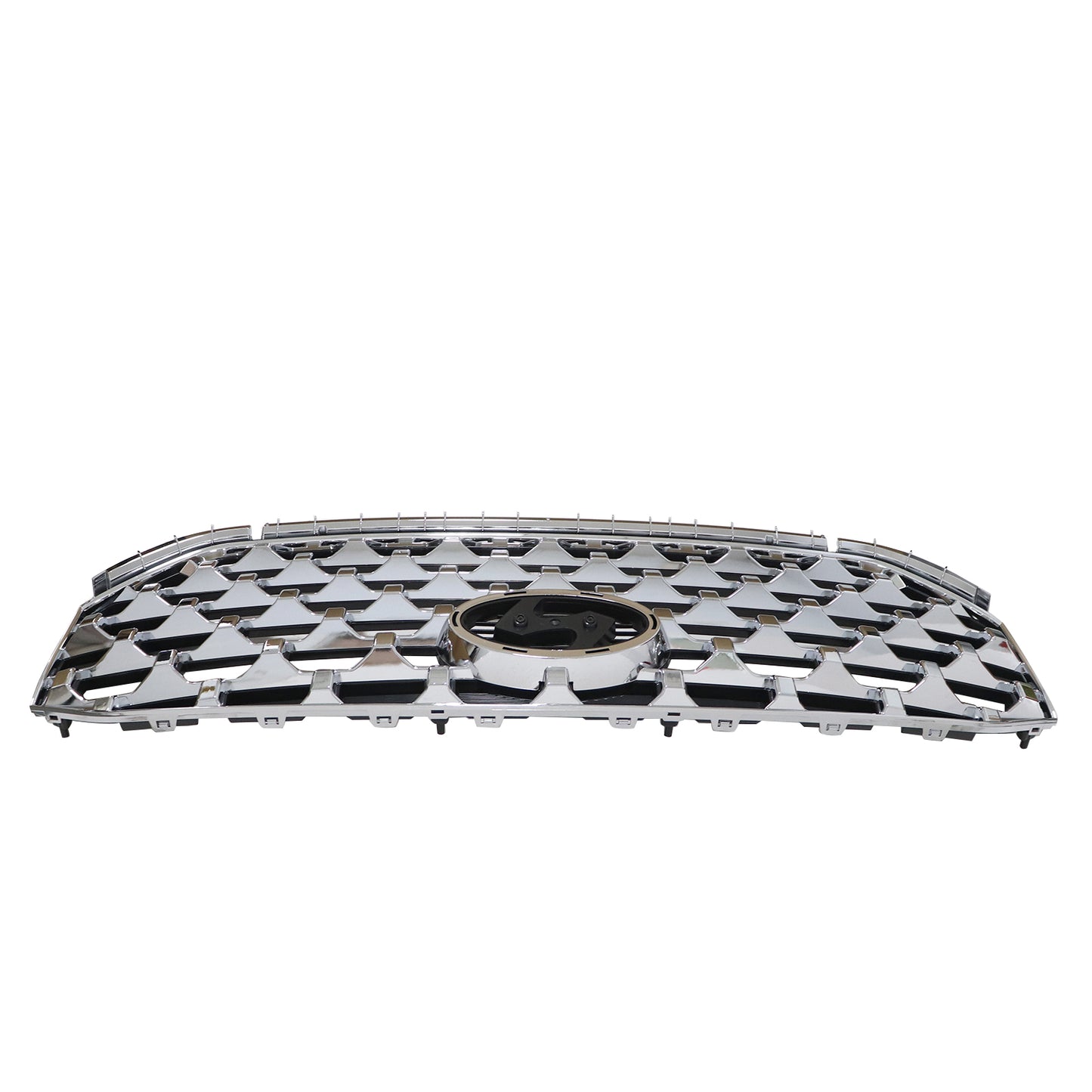 New Front Upper Grille Gloss Black 86350-S2500 For Hyundai Santa Fe 2021-2023