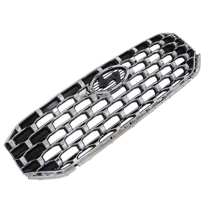 New Front Upper Grille Gloss Black 86350-S2500 For Hyundai Santa Fe 2021-2023