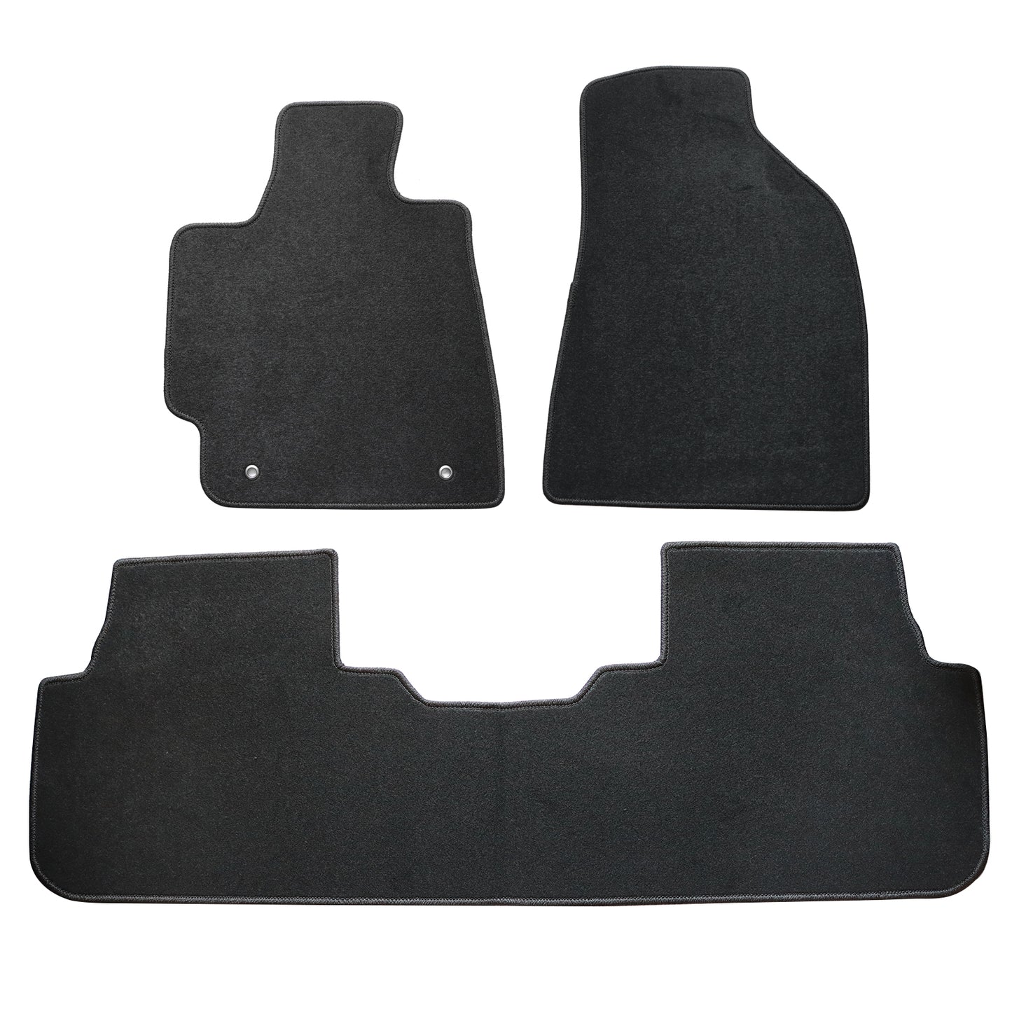 For 2009 2010 2011 2012 2013 Toyota Highlander 5Seats Velour Floor Mats Carpet
