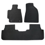 For 2009 2010 2011 2012 2013 Toyota Highlander 5Seats Velour Floor Mats Carpet