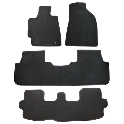 For 2009 2010 2011 2012 2013 Toyota Highlander 7Seats Velour Floor Mats Carpet