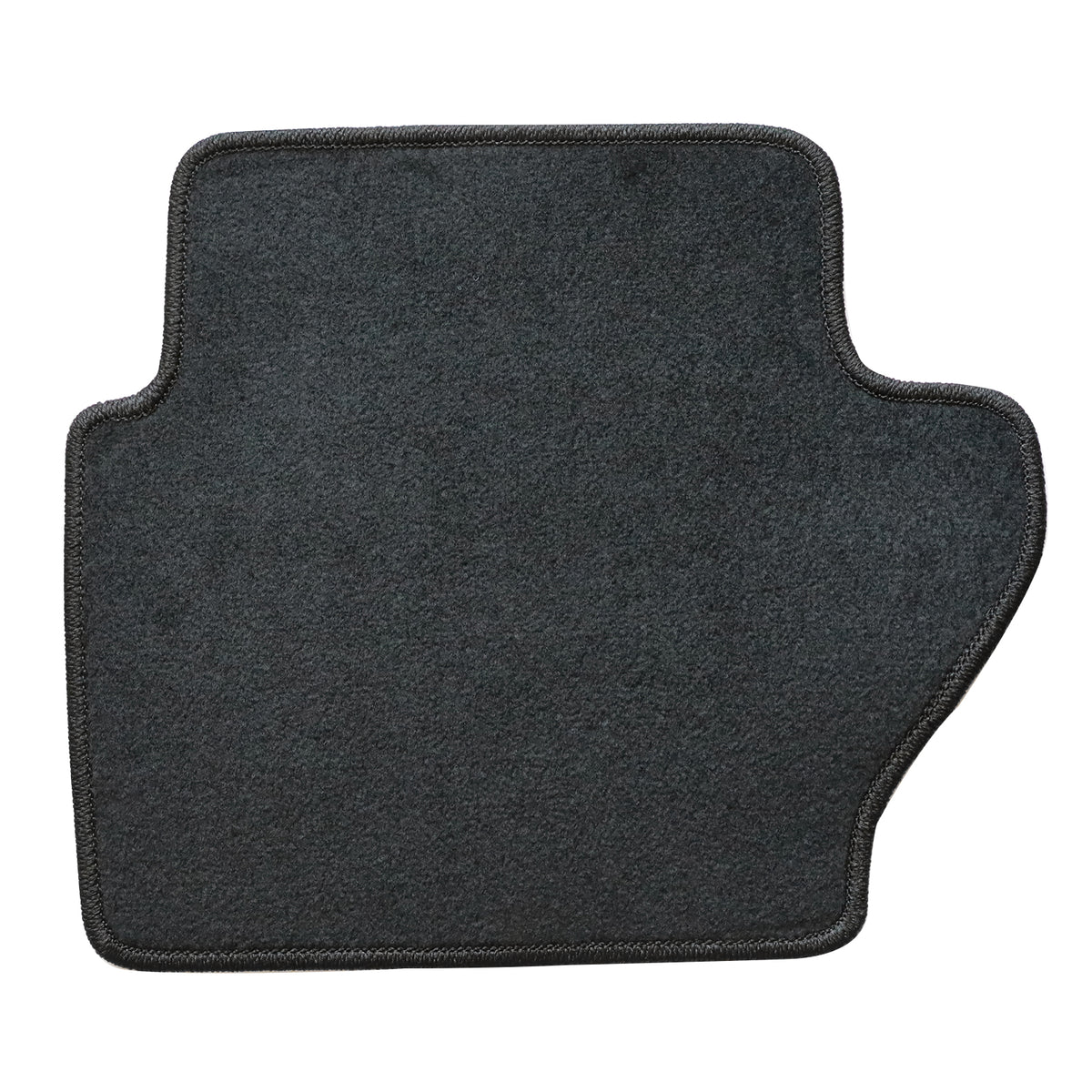 4PCS Front & Rear Floor Mats for 2011-2019 Ford Fiesta Premium Black Velour Carpet