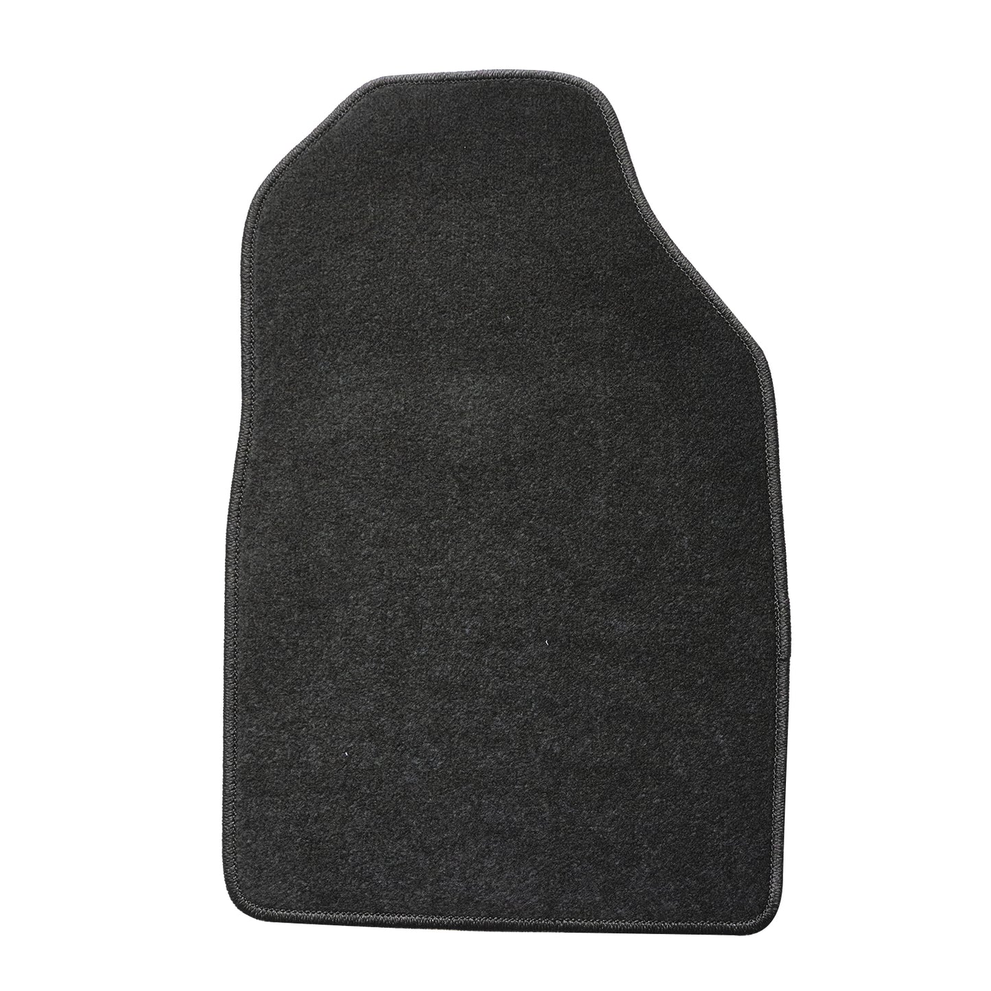 4PCS Front & Rear Floor Mats for 2011-2019 Ford Fiesta Premium Black Velour Carpet