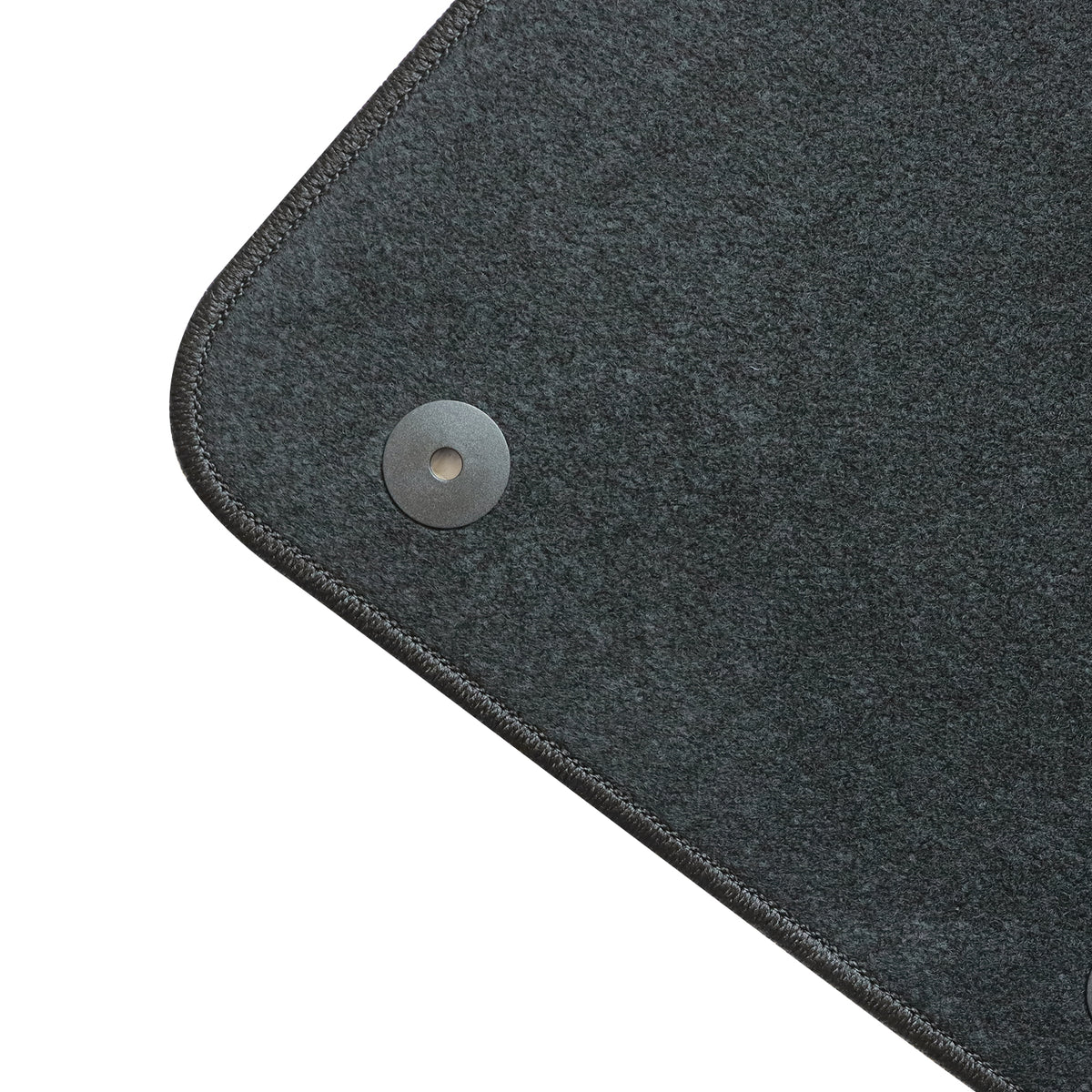 4PCS Front & Rear Floor Mats for 2011-2019 Ford Fiesta Premium Black Velour Carpet
