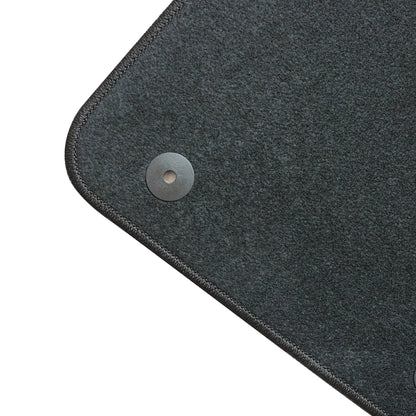 4PCS Front & Rear Floor Mats for 2011-2019 Ford Fiesta Premium Black Velour Carpet