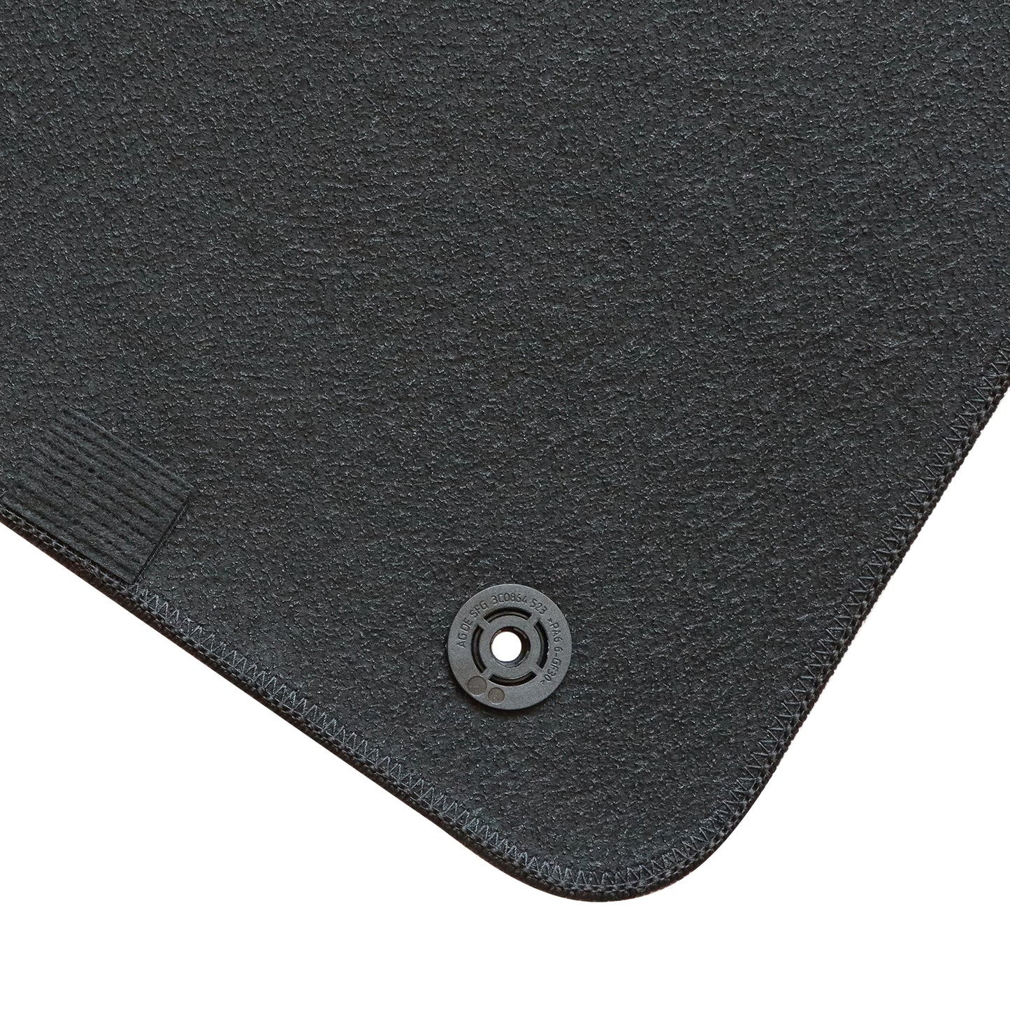 4PCS Front & Rear Floor Mats for 2011-2019 Ford Fiesta Premium Black Velour Carpet