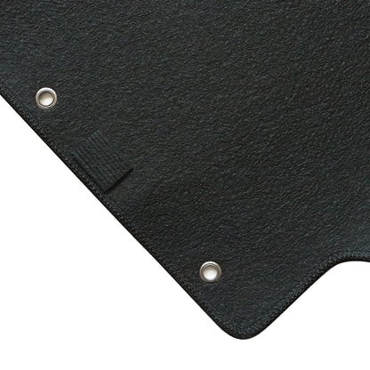 2009-2013 For Toyota Corolla 4-Door Front & Rear Floor Mats Carpet Velour Black