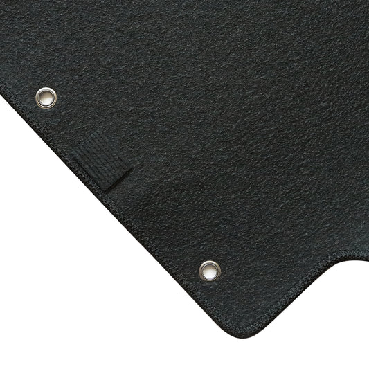 2009-2013 For Toyota Corolla 4-Door Front & Rear Floor Mats Carpet Velour Black