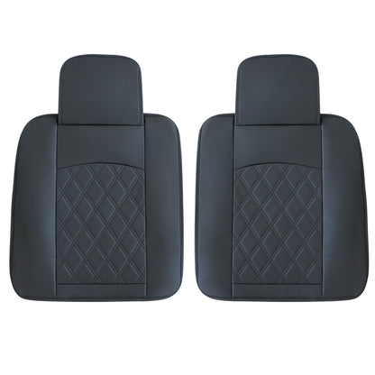 Fits Ford F150 2009-2022 Crew Cab Leather Car Seat Covers Full Set Front & Rear