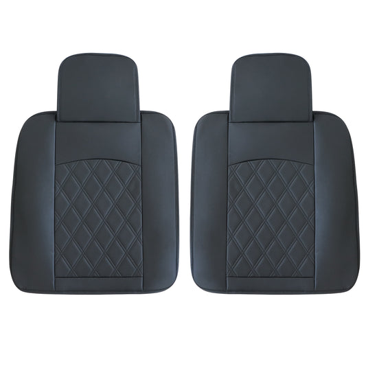 Fits Ford F150 2009-2022 Crew Cab Leather Car Seat Covers Full Set Front & Rear
