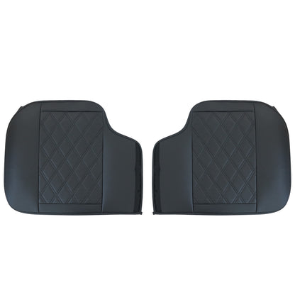 Fits Ford F150 2009-2022 Crew Cab Leather Car Seat Covers Full Set Front & Rear