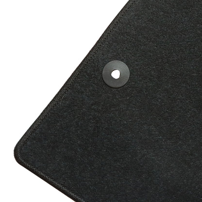 Black Velour Front &Rear Floor Mats Carpet Replacement For 2014-2019 Chevy Cruze