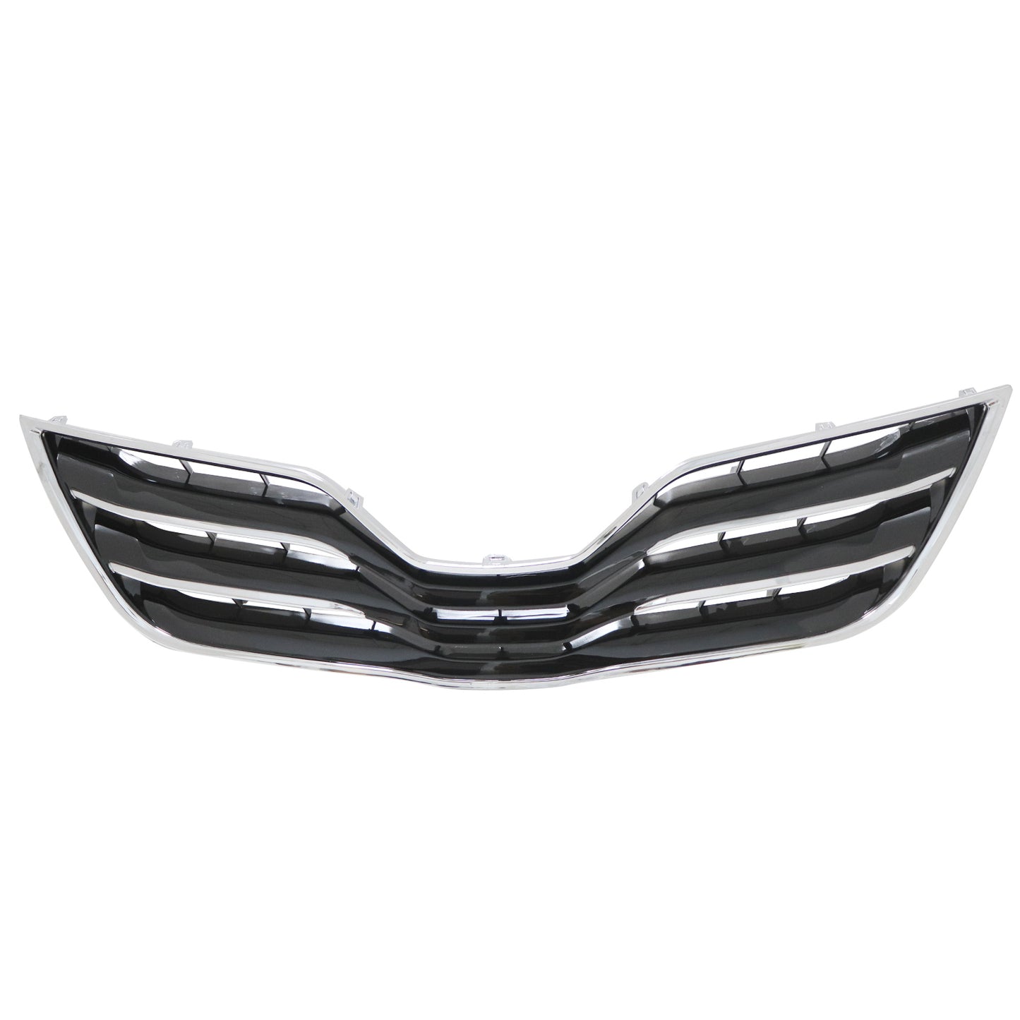 For Toyota Camry LE XLE Base 2010 2011 Front Bumper Upper Lower Grille 2pcs Set