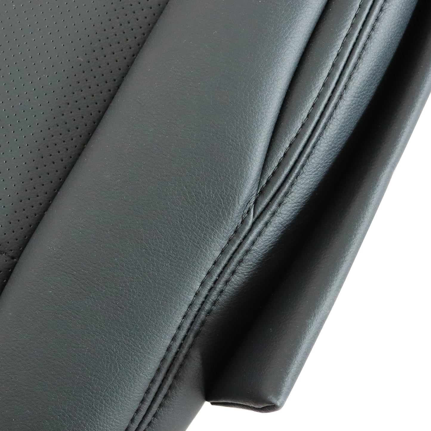 New For 2013-2020 Lexus GS350 Driver Bottom Perforated Leather Seat Cover Black