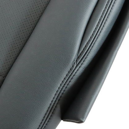 New For 2013-2020 Lexus GS350 Driver Bottom Perforated Leather Seat Cover Black