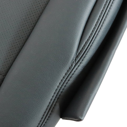 New For 2013-2020 Lexus GS350 Driver Bottom Perforated Leather Seat Cover Black