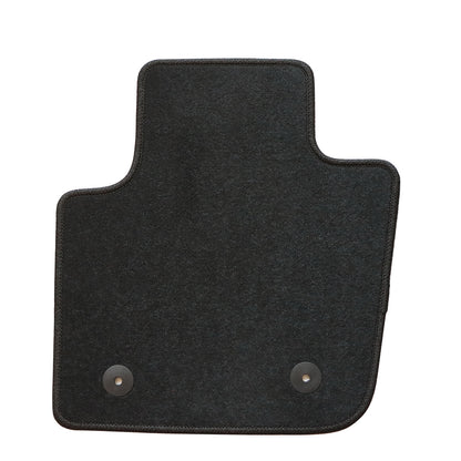 2013-2020 For Ford Fusion 4-Door Front & Rear Row Floor Mats Carpet Velour Black
