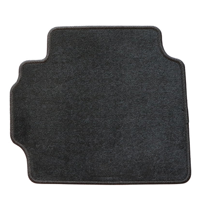 2013-2020 For Ford Fusion 4-Door Front & Rear Row Floor Mats Carpet Velour Black