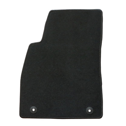 2011-2016 Fits Chevy Malibu 4-Door Front & Rear Floor Mats Carpet Velour Black