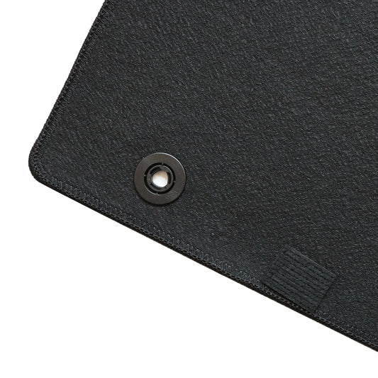 2011-2016 Fits Chevy Malibu 4-Door Front & Rear Floor Mats Carpet Velour Black