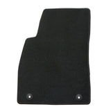 2016-2025 Fits Chevy Malibu 4-Door Front & Rear Floor Mats Carpet Velour Black