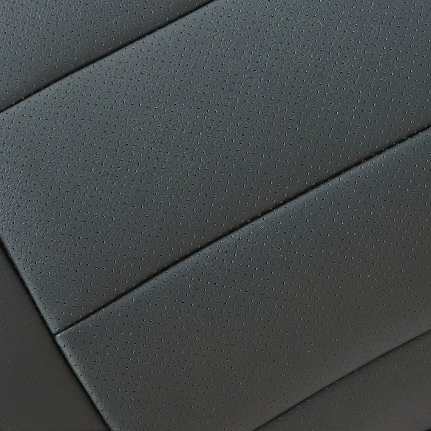 Driver Lean Back Perf Leather Seat Cover Black For 2015-2023 Ford Mustang GT
