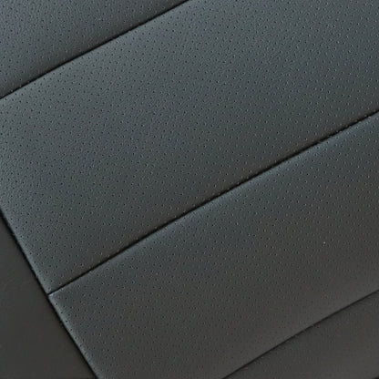 Driver Lean Back Perf Leather Seat Cover Black For 2015-2023 Ford Mustang GT