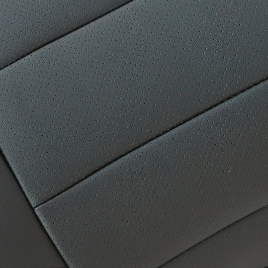 Driver Lean Back Perf Leather Seat Cover Black For 2015-2023 Ford Mustang GT