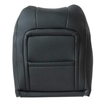 Driver Lean Back Perf Leather Seat Cover Black For 2015-2023 Ford Mustang GT