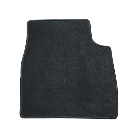 2012-2015 Fits Toyota Prius Front & Rear Row Floor Mats Carpet Velour Black
