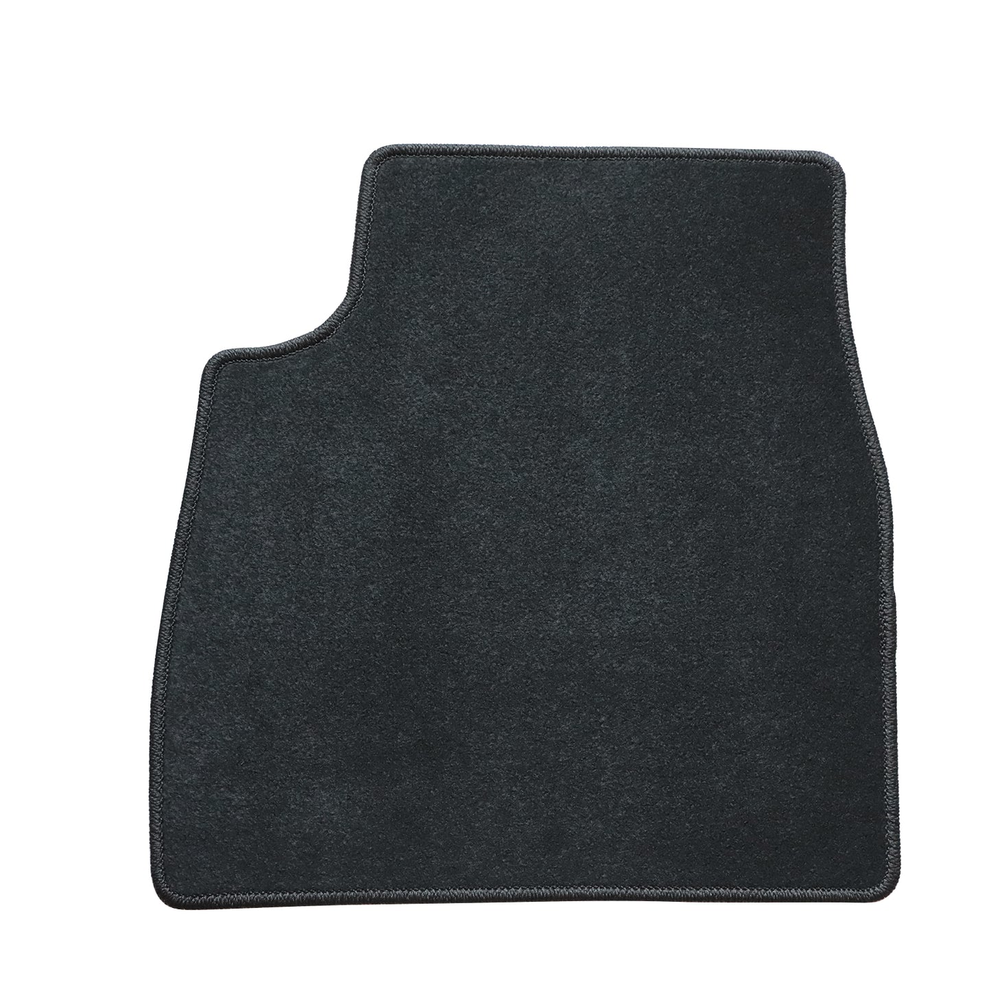 2012-2015 Fits Toyota Prius Front & Rear Row Floor Mats Carpet Velour Black