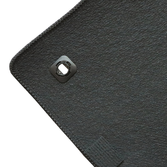 2012-2015 Fits Toyota Prius Front & Rear Row Floor Mats Carpet Velour Black
