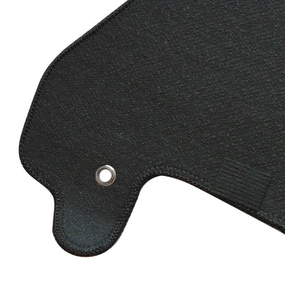 2008-2013 Fits Nissan Rogue Front & Rear Row Floor Mats Carpet Velour Black 4Pcs