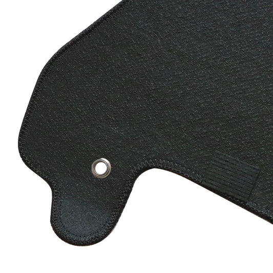 2008-2013 Fits Nissan Rogue Front & Rear Row Floor Mats Carpet Velour Black 4Pcs