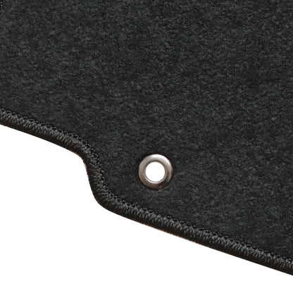 2014-2020 Fits Nissan Rogue Front & Rear Row Floor Mats Carpet Velour Black 4Pcs