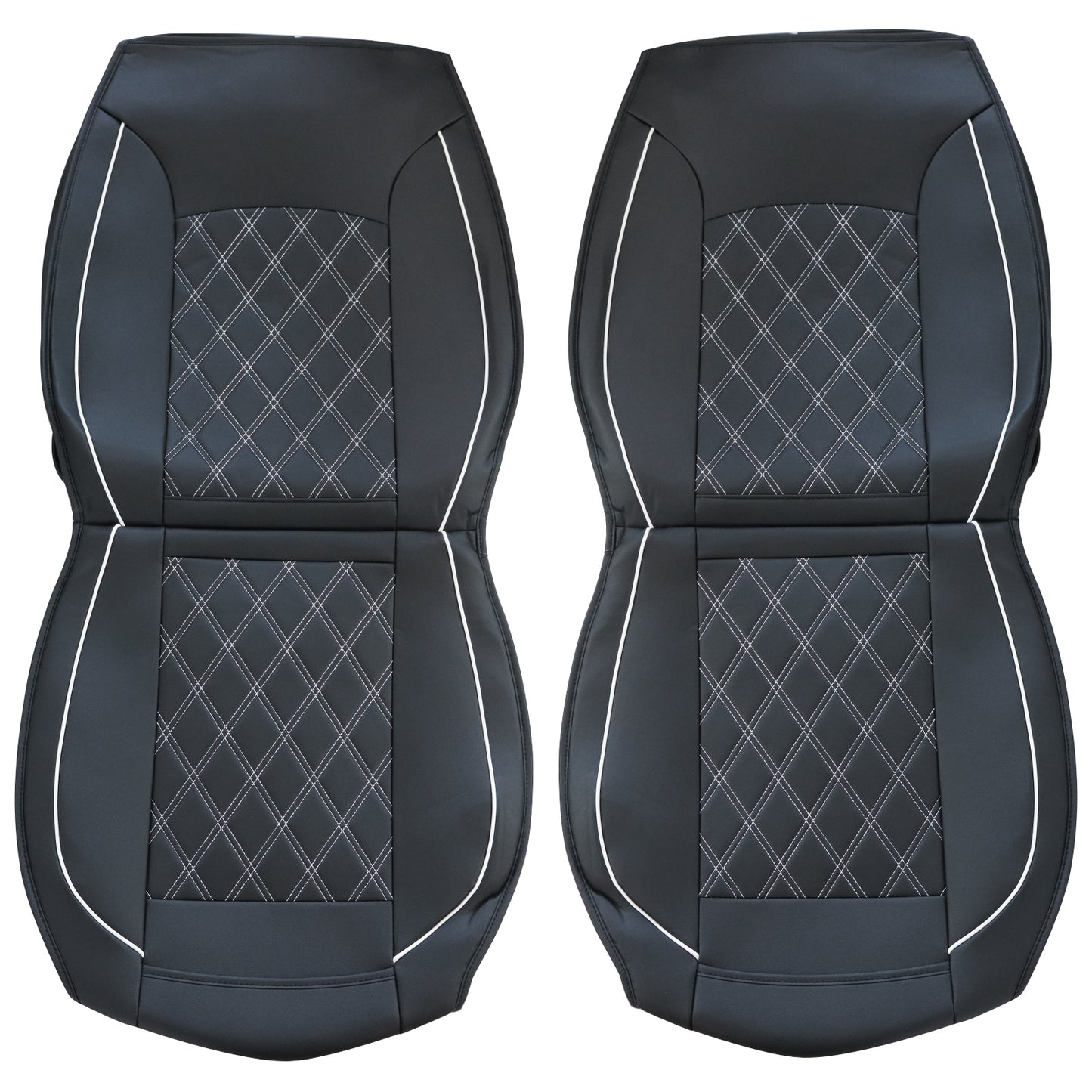 For 2009-22 Ford F150 Crew Cab Car Full Surround Set Seat Cover Leather Cushion