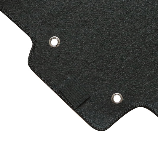 2021-2025 Fits Nissan Rogue Front & Rear Row Floor Mats Carpet Velour Black 4Pcs