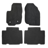 Full Set Front & Rear Floor Mats Carpet For 2006-2012 Toyota RAV4 Black New