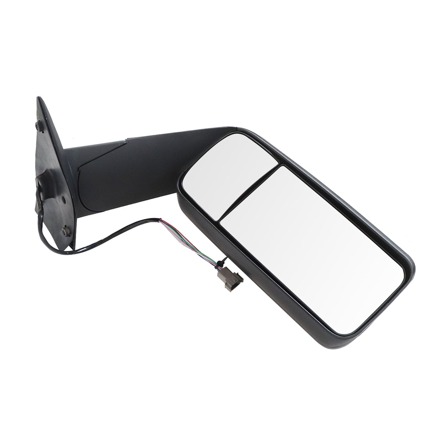 1PCS Black Door Mirror w/ Heated For 2018-2025 Freightliner Cascadia LH Side NEW