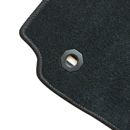 Replacement Black Velour Floor Mats Carpet Set of 4 For 2018-2023 Toyota Tacoma