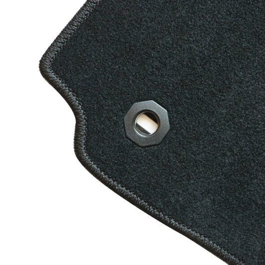 Replacement Black Velour Floor Mats Carpet Set of 4 For 2018-2023 Toyota Tacoma