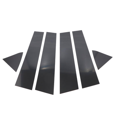 For Dodge Charger 2006-2010 Pillar Posts Door Window Trim Cover Glossy Black US