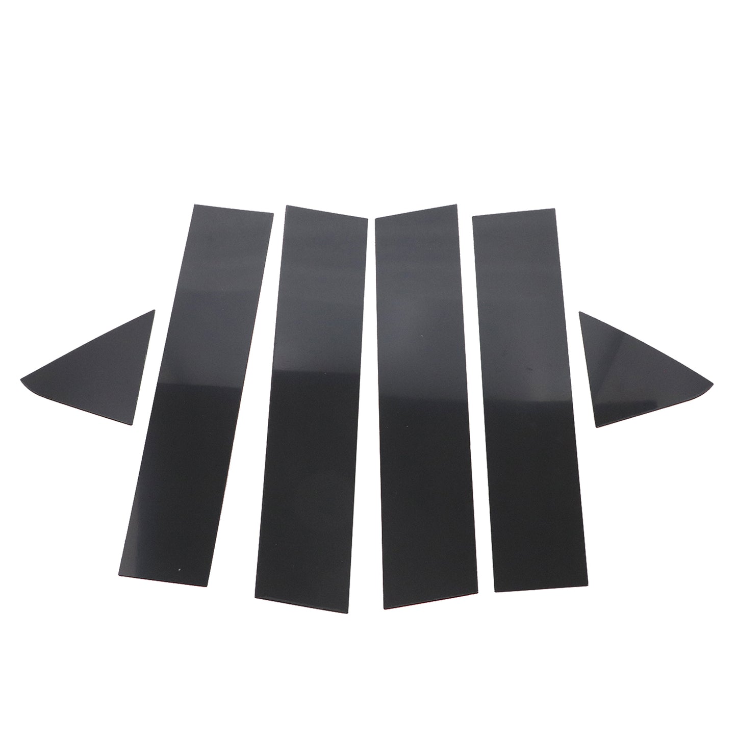 For Dodge Charger 2006-2010 Pillar Posts Door Window Trim Cover Glossy Black US