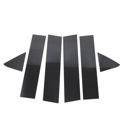For Dodge Charger 2006-2010 Pillar Posts Door Window Trim Cover Glossy Black US
