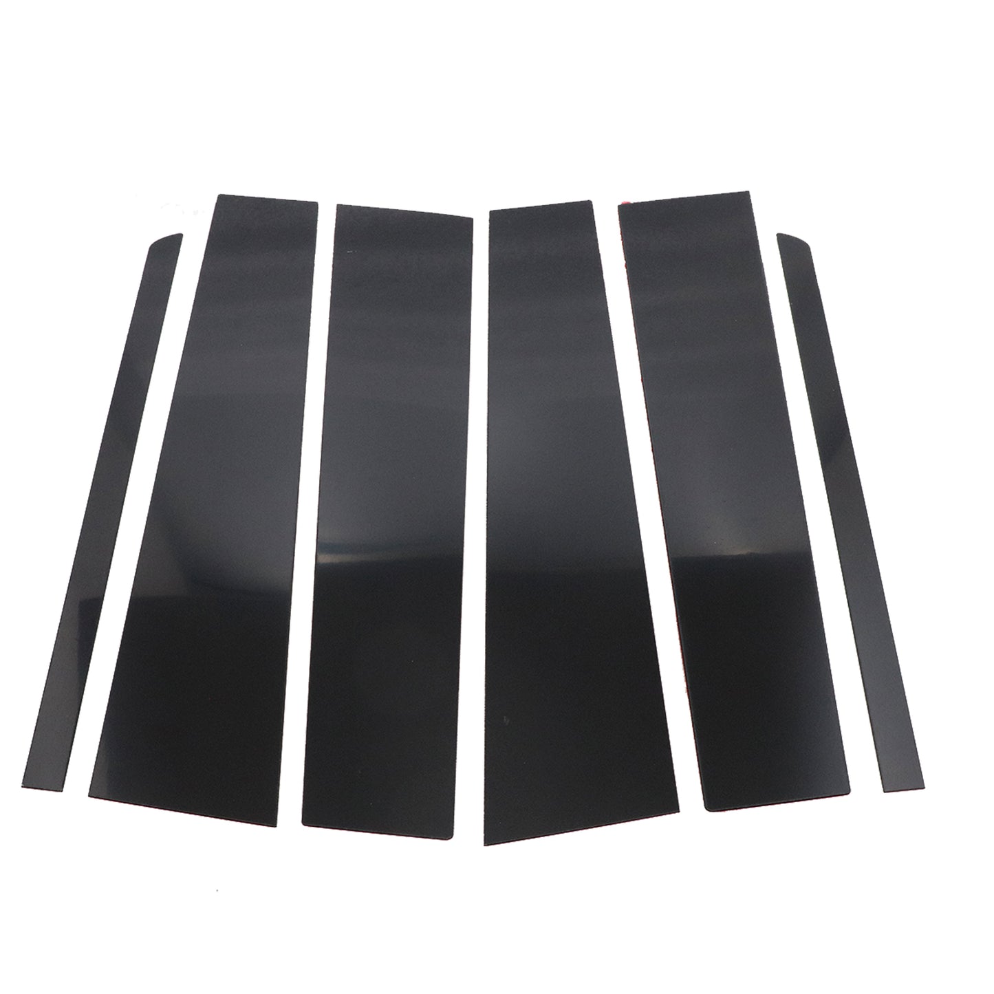 For Ford Explorer 2011-2019 Black Pillar Post Window Door Cover Trim