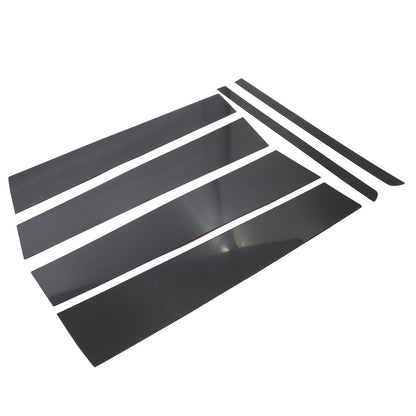 For Ford Explorer 2011-2019 Black Pillar Post Window Door Cover Trim