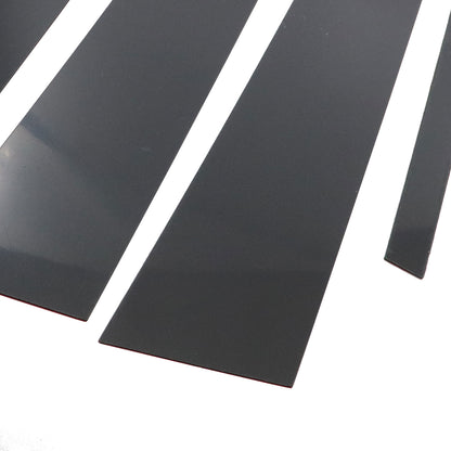 6x Door Pillar Posts Cover Trim For Infiniti G35 G37 Sedan 2002-2013 Gloss Black