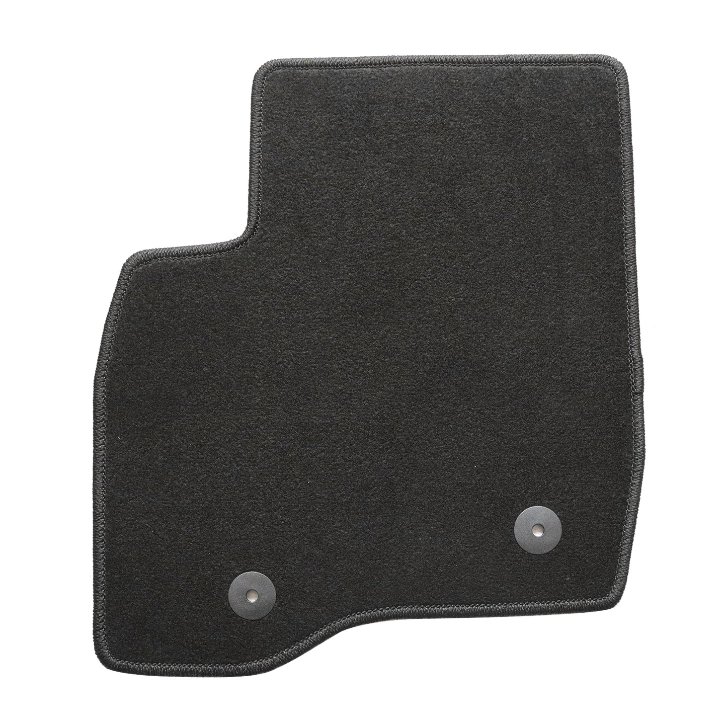 Full Set Front & Rear Floor Mats Carpet For 2015-2019 Ford Explorer Blk Velour