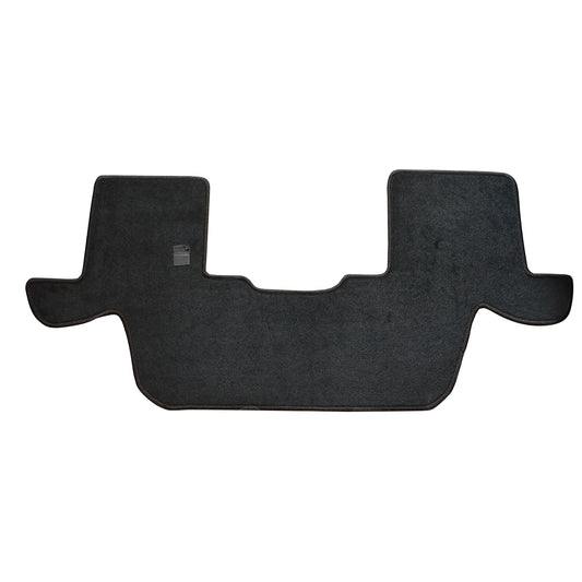 Full Set Front & Rear Floor Mats Carpet For 2015-2019 Ford Explorer Blk Velour